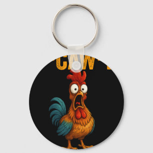 Llavero F-caw-f Humor Divertido de Pollo F-caw-f Cita Gall