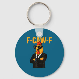 Llavero F-caw-f - meme de gallo gallo