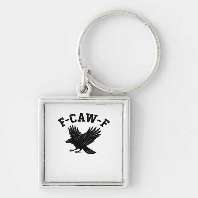 Llavero F-Caw-F Meme Funny Trendy (Frente)