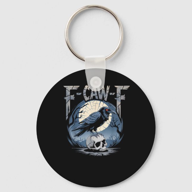 Llavero F-Caw-F Minimal Clean (Anverso)