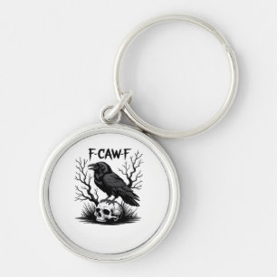 Llavero F Caw F Mirada Vintage Esencial Genial