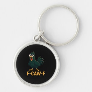 Llavero F-Caw-F Pollo Clásico Estilo Vintage