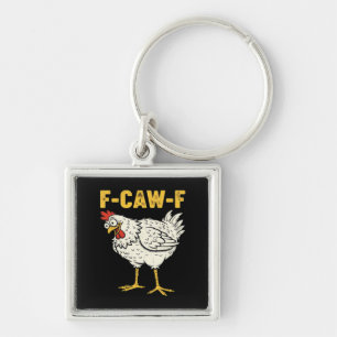 Llavero F-Caw-F Pollo Clásico Retro Cool