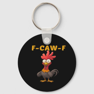 Llavero F-Caw-F-Pollo Esencial Clásico Estético Único
