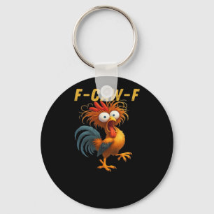 Llavero F-Caw-F-Pollo Esencial Retro Clásico
