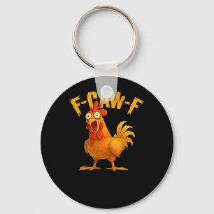 Llavero F-Caw-F-Pollo Vintage Esencial Genial