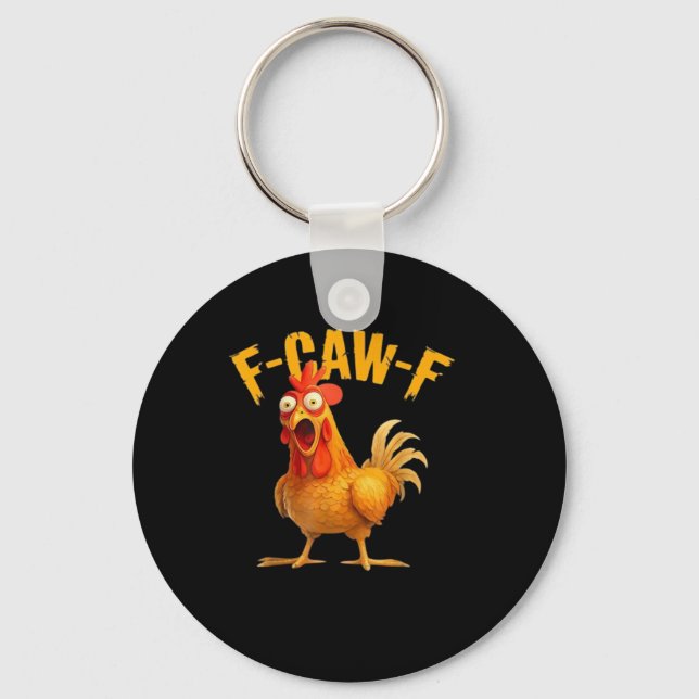 Llavero F-Caw-F Retro Clásico (Anverso)