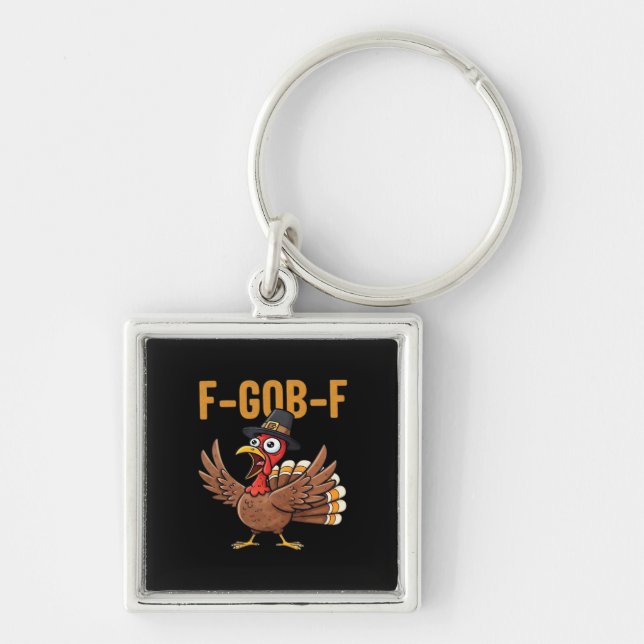 Llavero F-GOB-F Estilo Clásico Vintage (Frente)