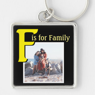 Llavero F para la familia