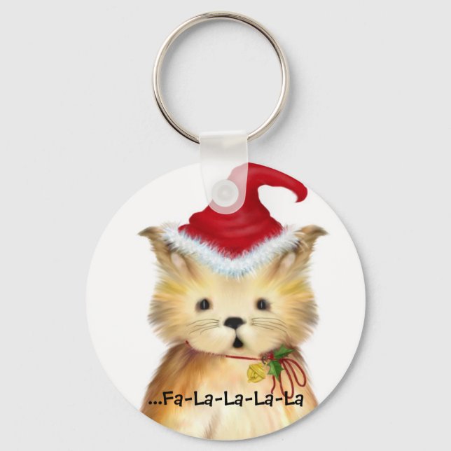 Llavero ...Fa-La-La-La-La-La-Kitten Keychain (Anverso)