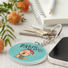 Llavero Fa La La La La Navidades canto de gatos | Keychain