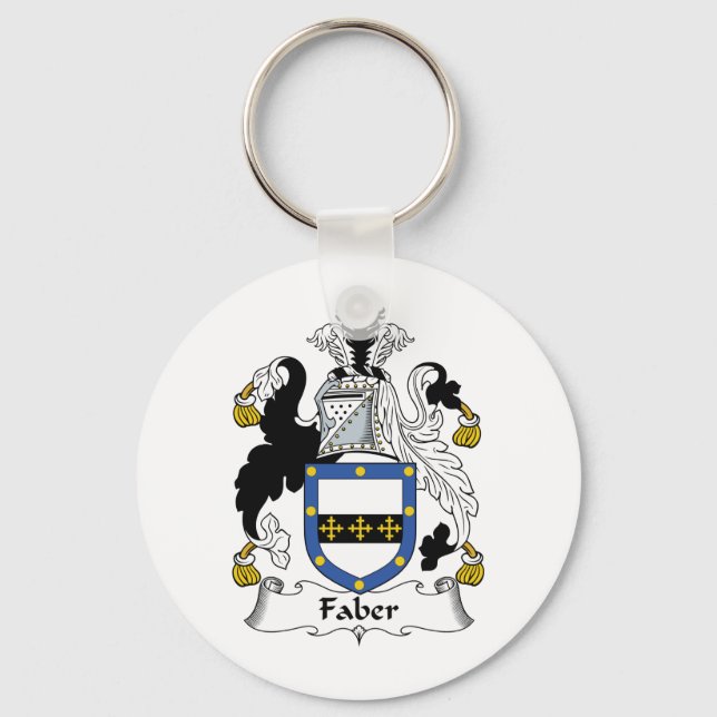 Llavero Faber Family Crest (Anverso)