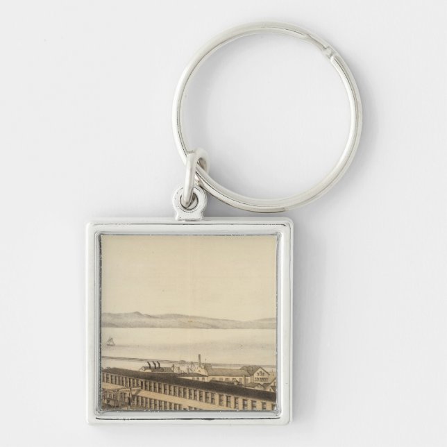 Llavero Fabricación de muebles de madera de Kilburn y Gate (Frente)