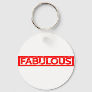 Llavero Fabulosa estampilla