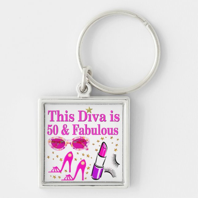 LLAVERO FABULOSO 50 DIVA (Frente)