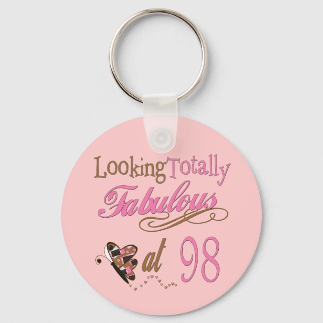 Llavero Fabuloso cumpleaños 98 (Anverso)