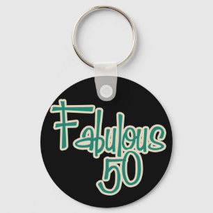 Llavero Fabuloso cumpleaños número 50