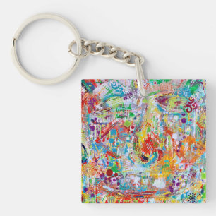 Llavero Face Off Keychain