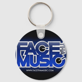 LLAVERO FACE THA MUSIC KEYCHAIN