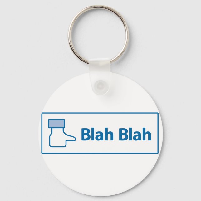 Llavero Facebook Blah Blah (Anverso)