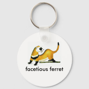 Llavero facetious ferret