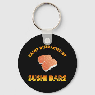 Llavero Fácilmente Distraído Por Barras De Sushi