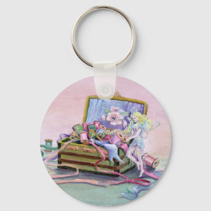 Llavero FAERIE DE COSTURA de la CAJA de SHARON SHARPE