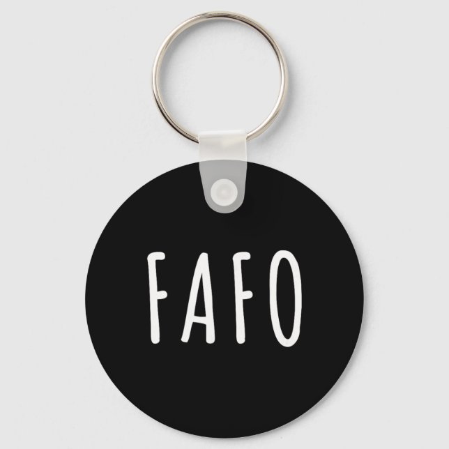Llavero Fafo Trump, Donald Trump Fafo  (Anverso)