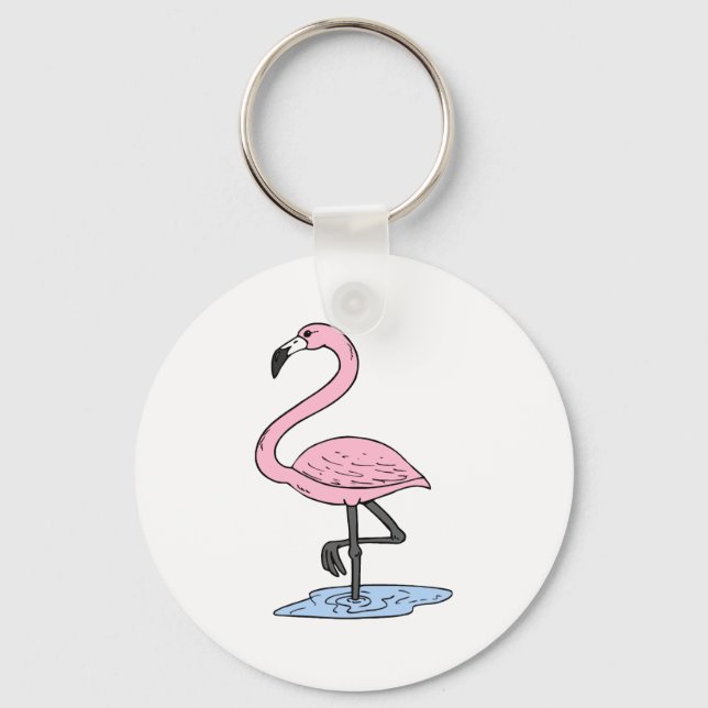 Llavero Faith Flamingo (Anverso)