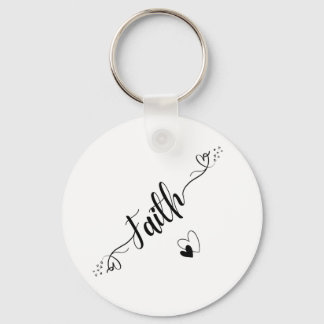Llavero Faith & Hearts Keychain