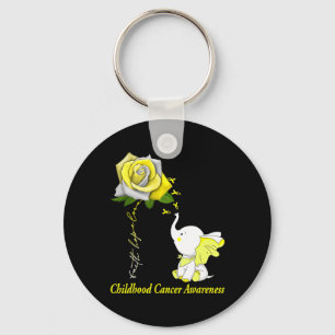 Llavero Faith Hope Love Children Cancer Awareness
