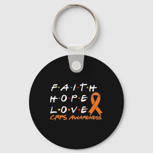 Llavero Faith Hope Love Crps Conciencia 1