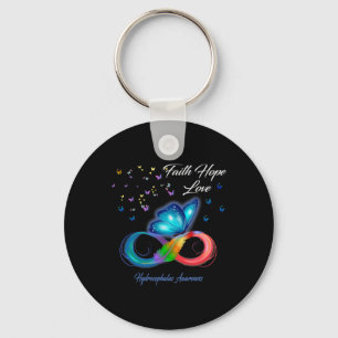Llavero Faith Hope Love Hydrocephalus Awareness