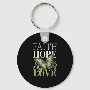 Llavero Faith Hope Love Mental Health Awareness