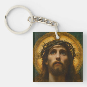 Llavero Faith Hope Love   Regalo cristiano de Jesucristo