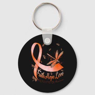 Llavero Faith Hope Love RSD CRPS Awareness Dragonfly