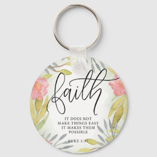 Llavero Faith Inspirador Keychain
