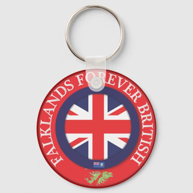 Llavero Falklands Forever British (Anverso)