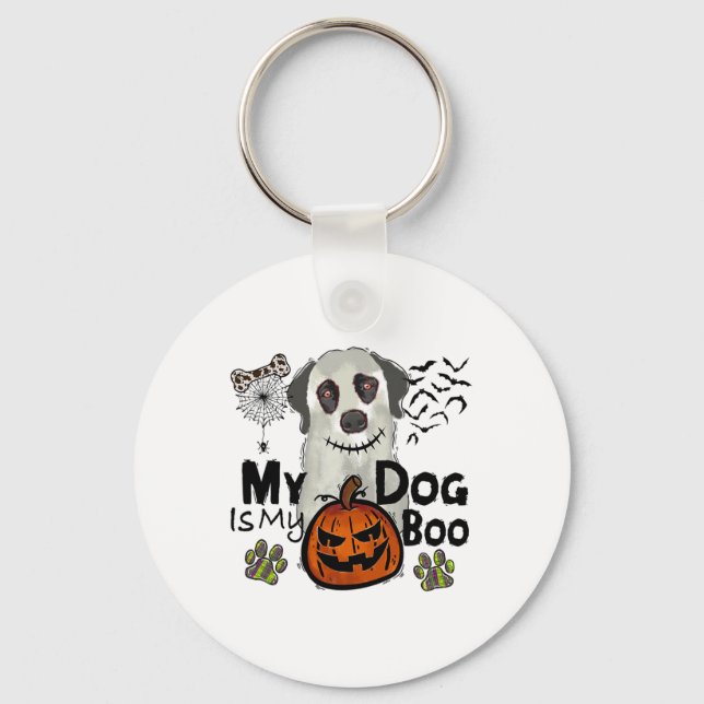 Llavero Fall my Dog is my Boo Paw P (Anverso)