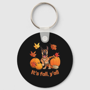 Llavero Fall Yall German Shepherd Puppy