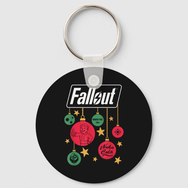 Llavero Fallout Logo Christmas Ornaments Video Game  (Anverso)
