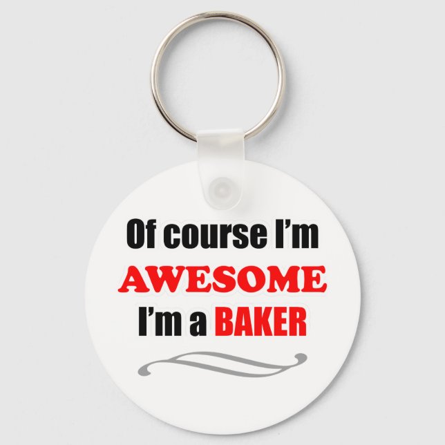 Llavero Familia Baker Awesome (Anverso)