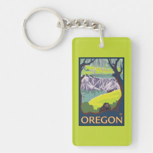 Llavero Familia de castores