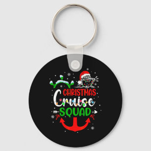 Llavero Familia de cruceros de Navidad alegre Crucero de N