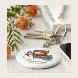 Llavero Familia de Navidades de Snowman coincidiendo Perso<br><div class="desc">Keychain,  Navidades de la familia de Snowman personalizados</div>