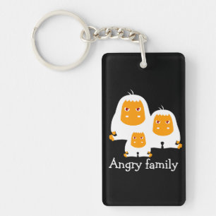 Llavero Familia furiosa Monos diseñan camiseta