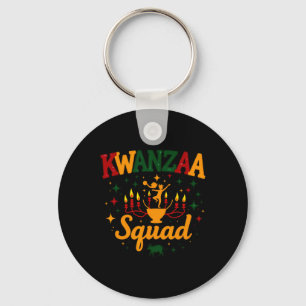 Llavero Familia Kwanza Squad Afro-Americana Feliz Plaza Kw