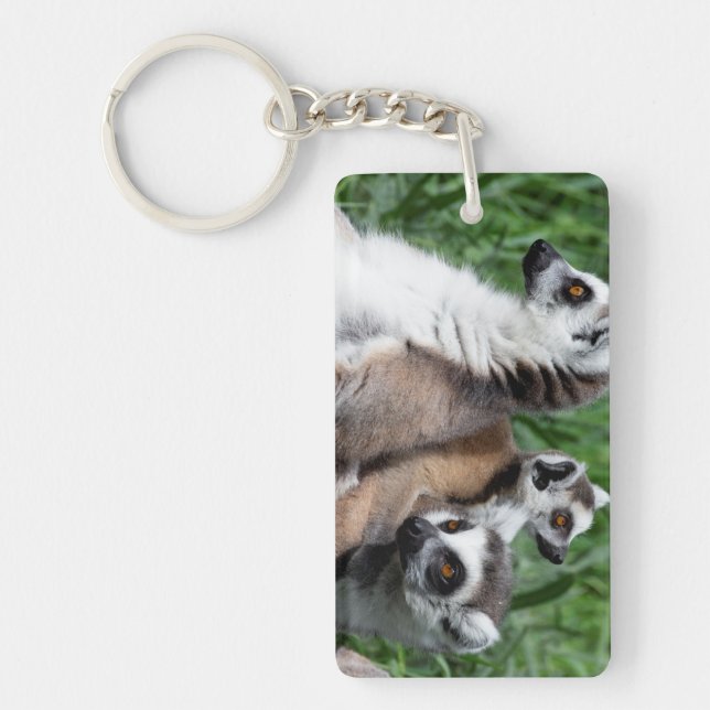 Llavero Familia Lemur (Frente)