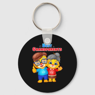 Llavero Familia Lucas _ Abuela y Abuelo, Los Mejores Abuel