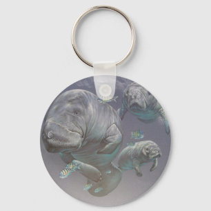Llavero Familia Manatee